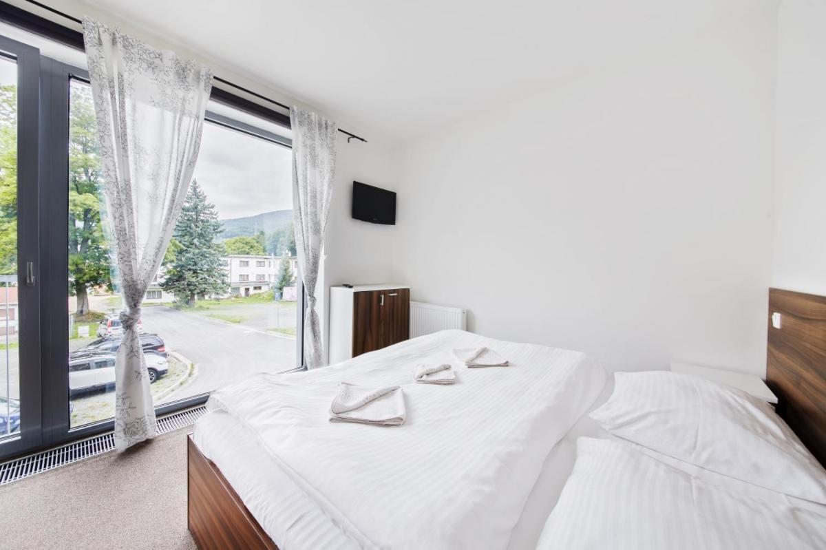 Luxusni Horsky Apartman Primo U Sjezdovky Kouty Лоучна-над-Десноу Екстер'єр фото
